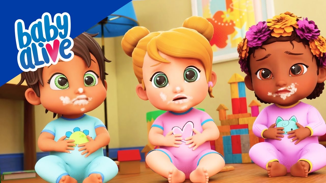 Baby Alive Official 🍰 Too Much Sugar Is Bad For You, Babies 🍫 Kids Videos 💕