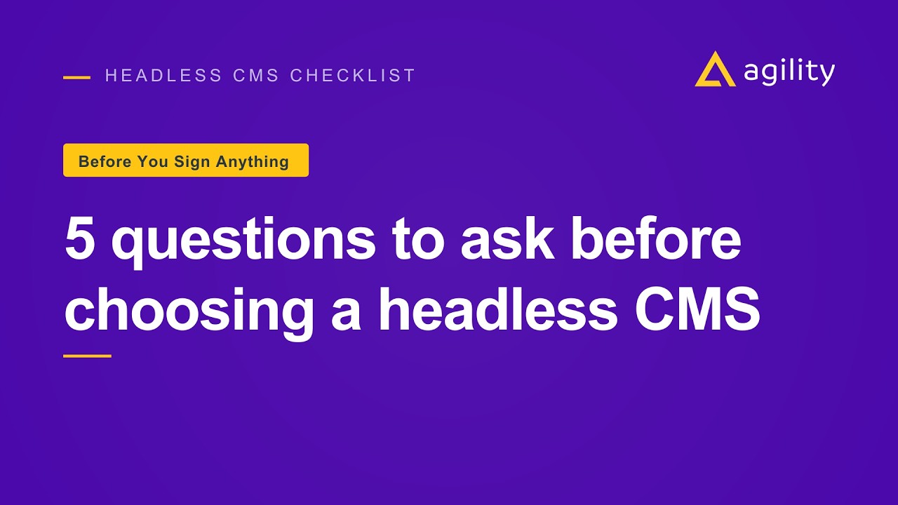 Headless CMS Checklist for Marketing Teams (2026)