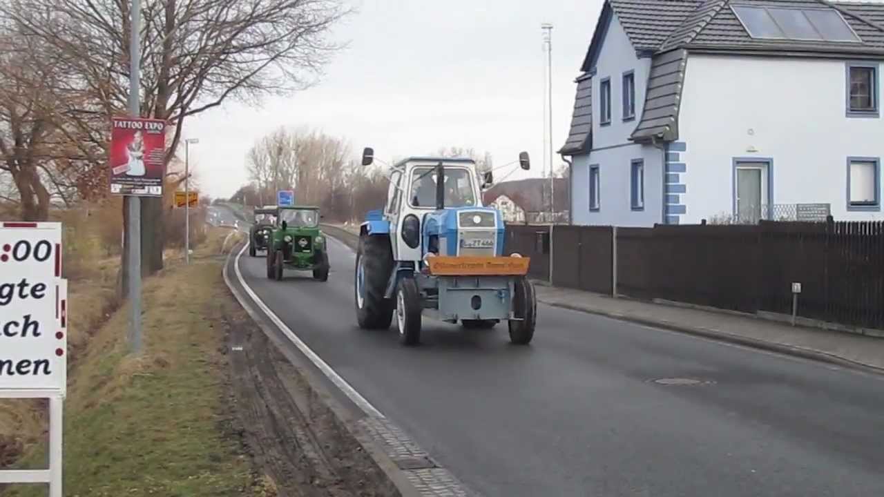 ZT300, ZT303, Famulus, Pionier, RS 30 und Zetor 50 Super Ausfahrt