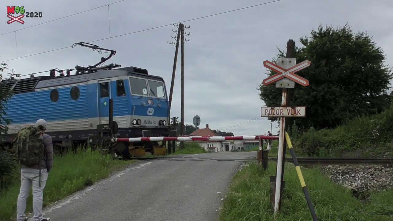 Železniční přejezd Heřmaničky #2 [P5663] - 9.7.2020 / Czech railroad crossing