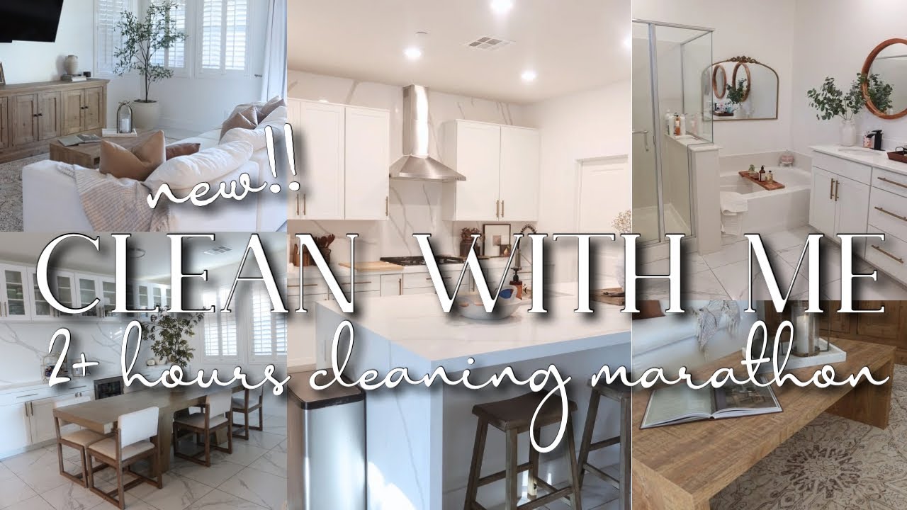 CLEAN WITH ME 2025 \\ CLEANING MARATHON 2025 \\ HOURS OF CLEANING!!!