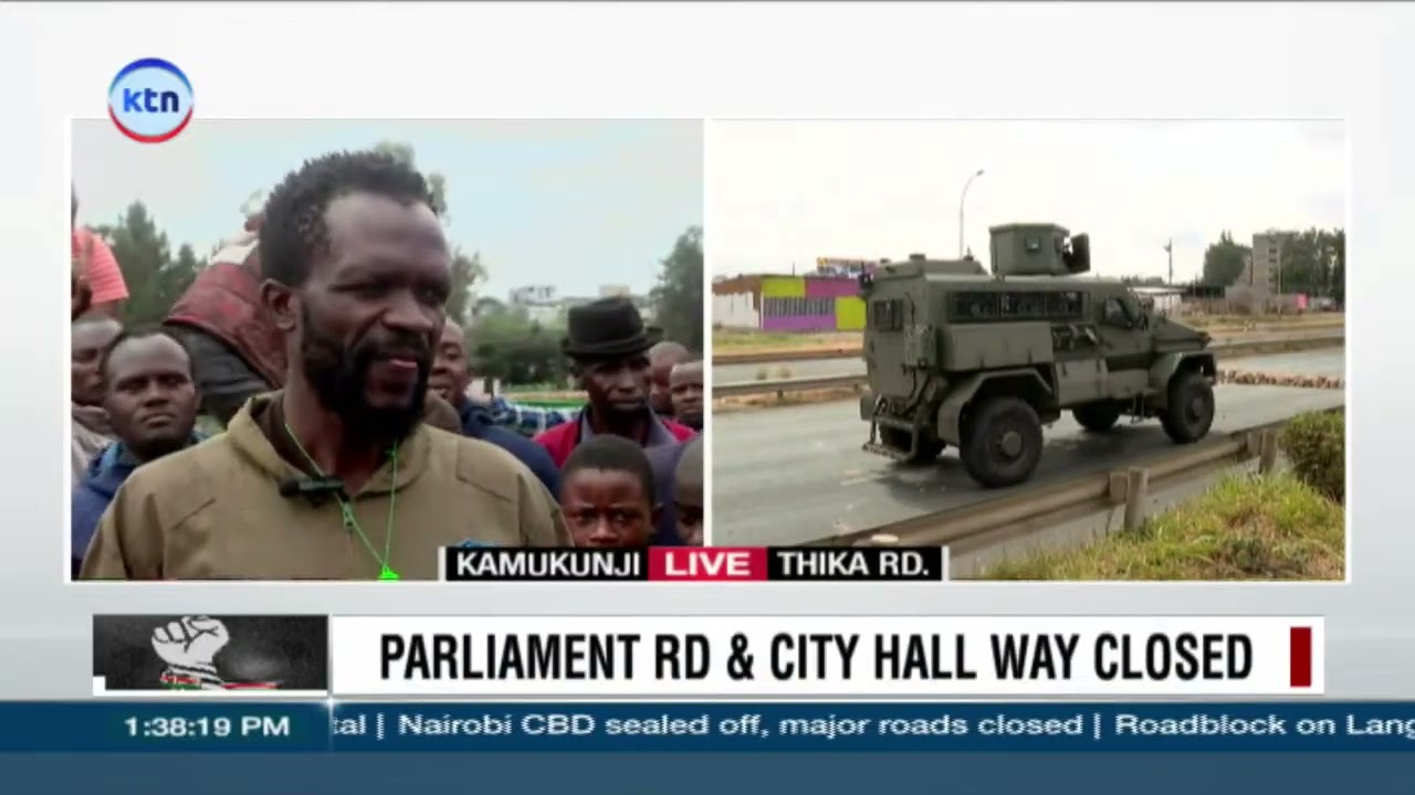 Police fire teargas at crowds gathered at Kamukunji Grounds amid Saba Saba tensions