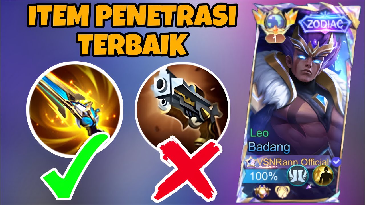 MALEFIC GUN LEBIH BAGUS!! GAMEPLAY BUILD EMBLEM BADANG GLOBAL | MOBILE LEGEND!!!