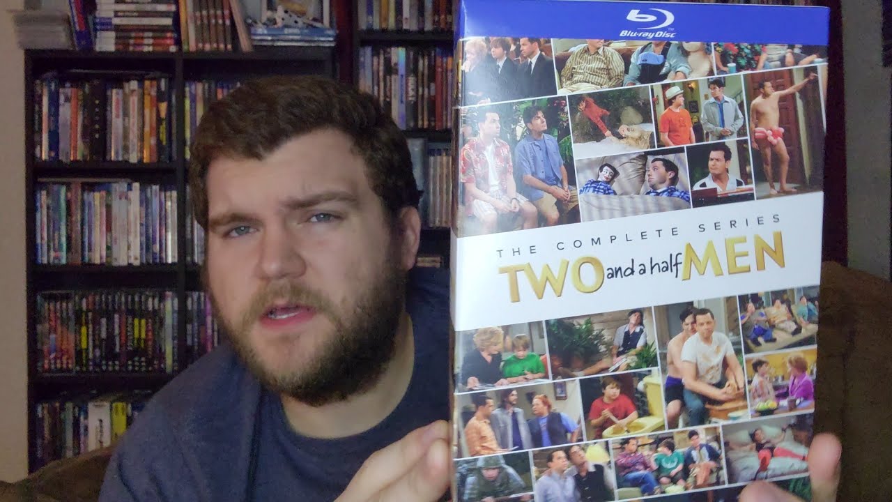 Распаковка и обзор фильма «Два с половиной человека: Полный сериал» на Blu-ray