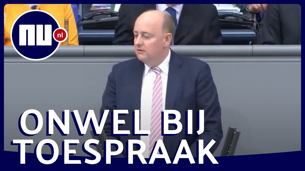 Duits parlementslid Hauer gaat bijna van z'n stokje