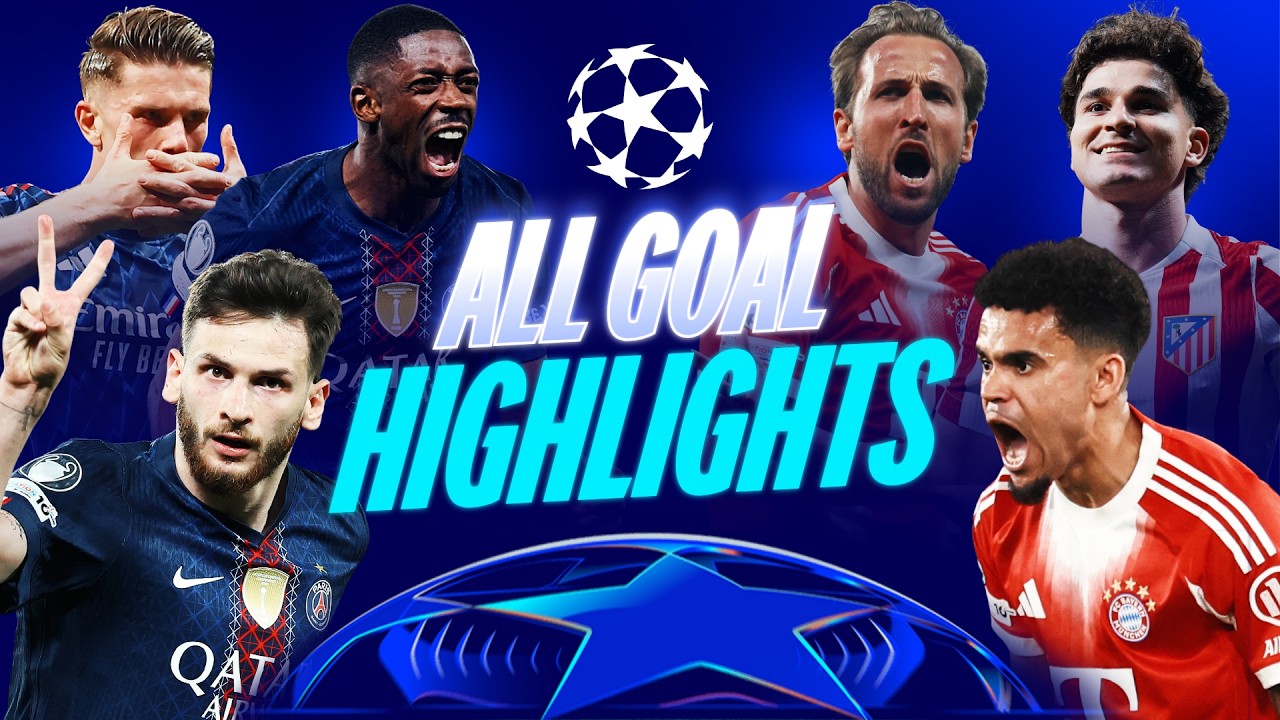 GREATEST Game Of ALL Time?! 😱 | EVERY Champions League Semi-Final 1st Leg Goal