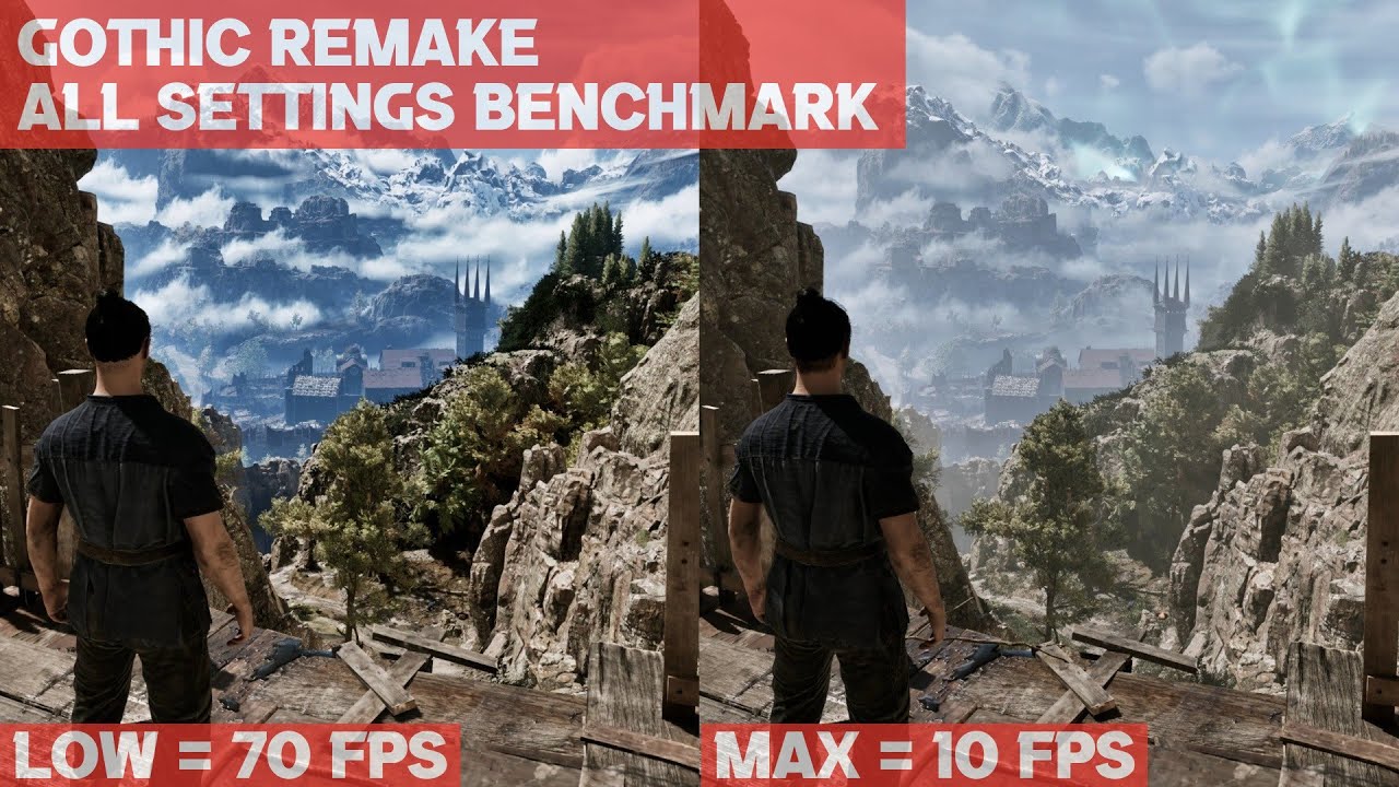 Gothic Remake - Graphics Settings Comparison - 4K RTX 4080