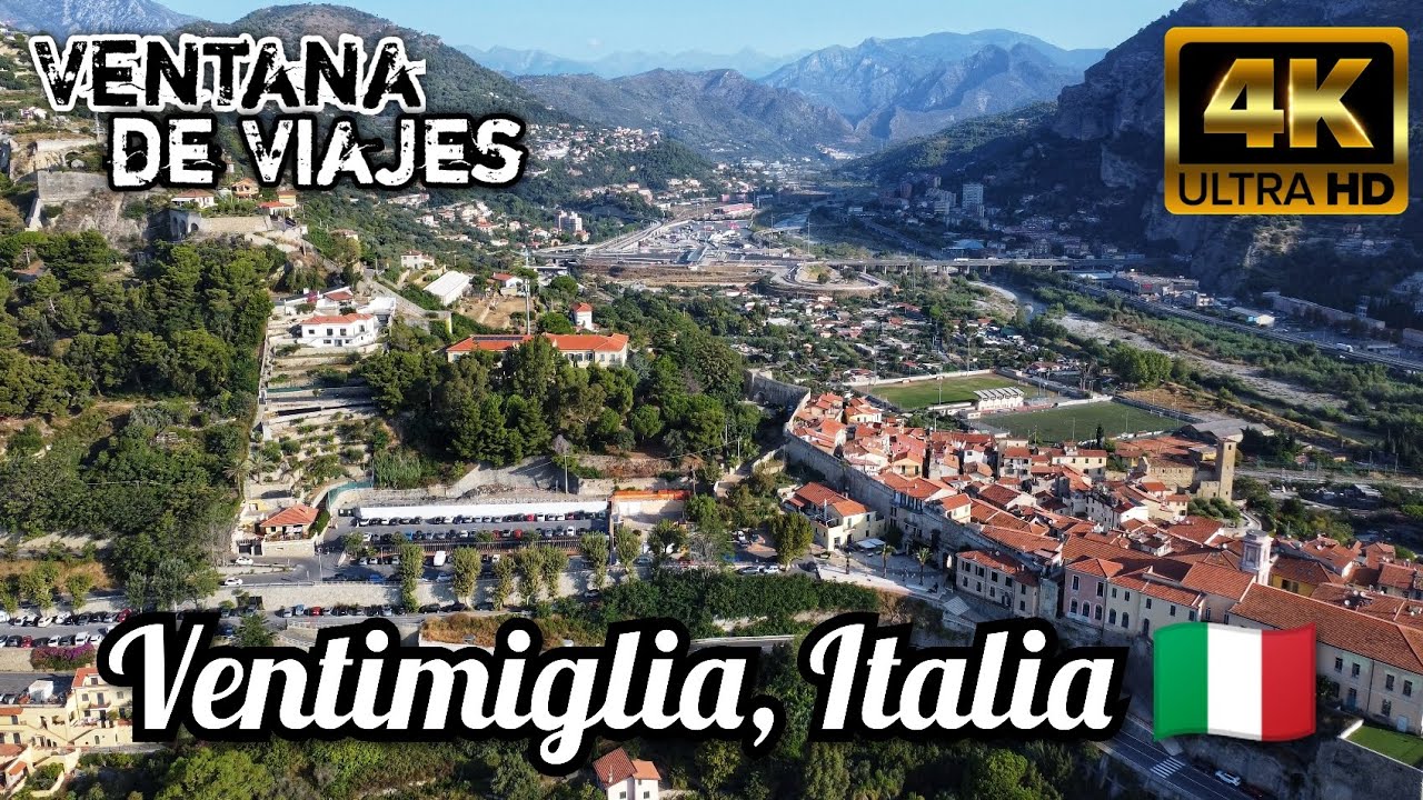Ventimiglia, Italia 🇮🇹 La ciudad conocida por los italianos como la frontera con Francia 🇫🇷