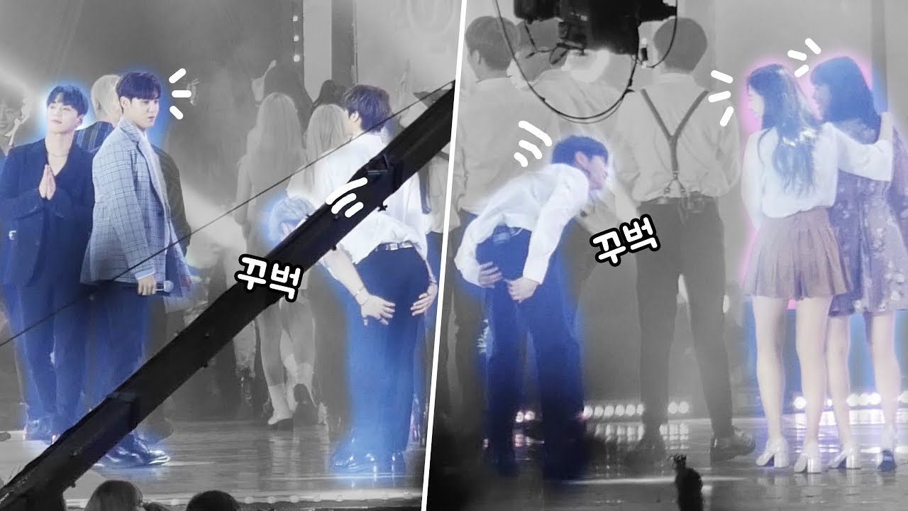 무대에서 다시 만난 X1 & 송유빈, 김국헌 meet again PRODUCE X : 친목 Friendship : 엔딩 ending stage : 광화문광장 191006