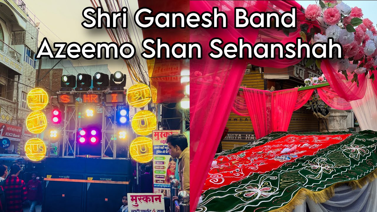 Shri Ganesh Band 🥁🎷 Shere Dil Patther Ki Masjid Pmch Chadar 