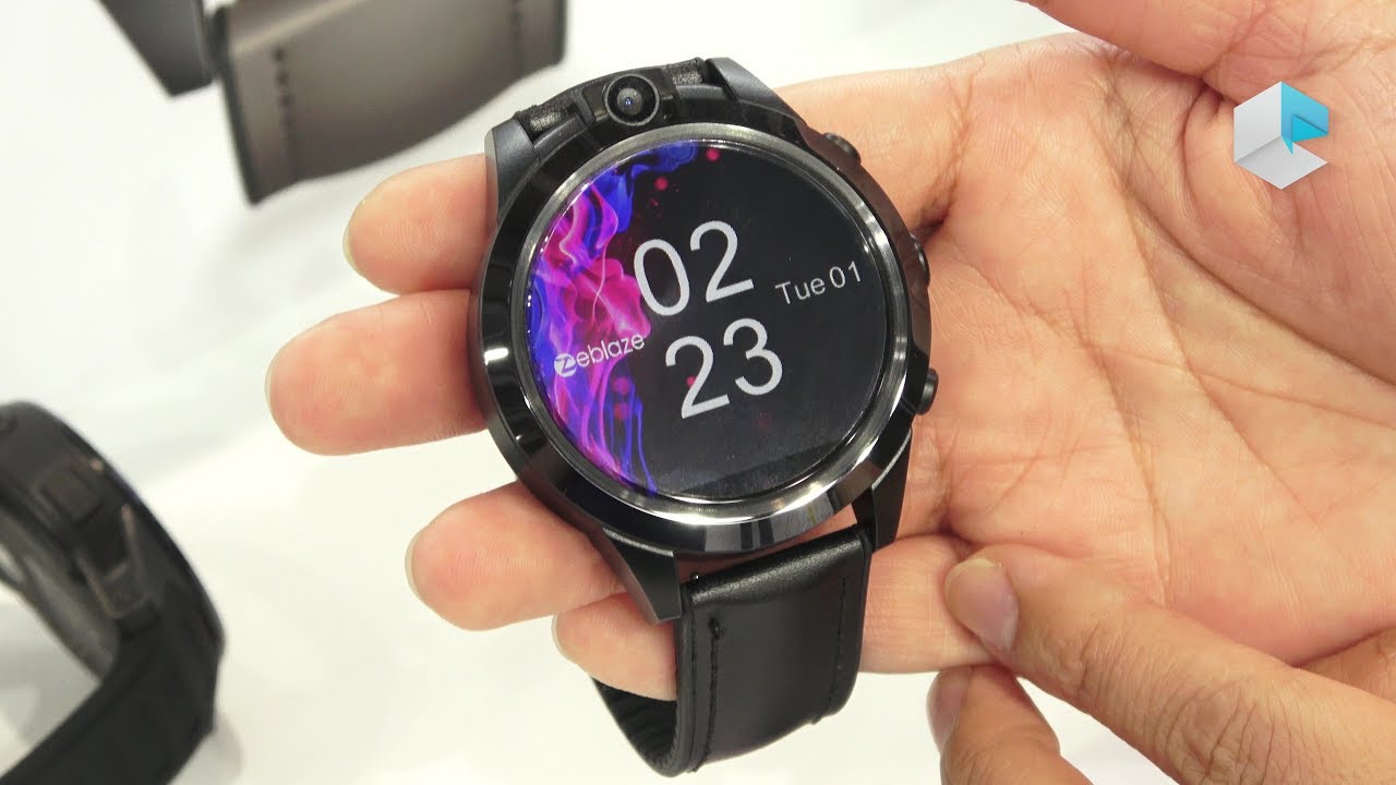 Zeblaze Thor 5 Pro dual camera smartwatch with face unlock