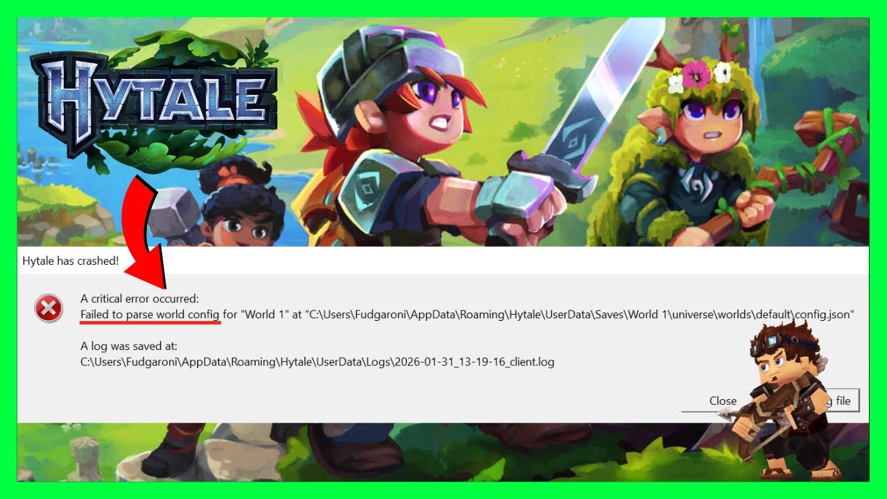 Исправлена ​​ошибка Hytale, из-за которой не удавалось правильно обработать конфигурацию мира (ИС...