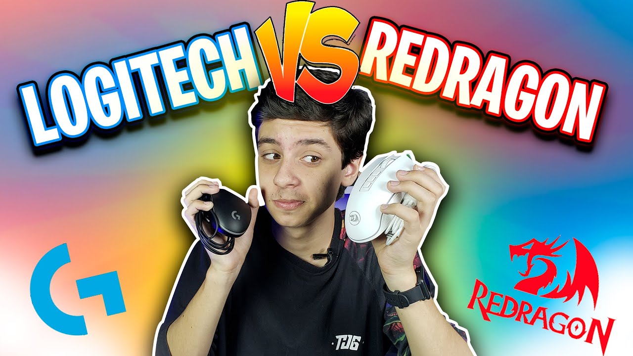 Redragon Cobra Vs Logitech G203 - Batalha dos mouses