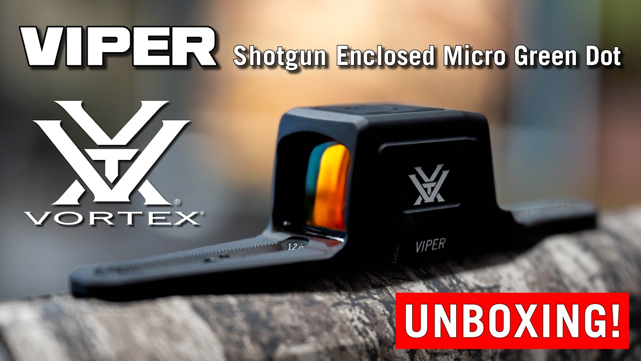 Распаковка и первый взгляд на дробовик Vortex Viper с микроколлиматорным прицелом.
