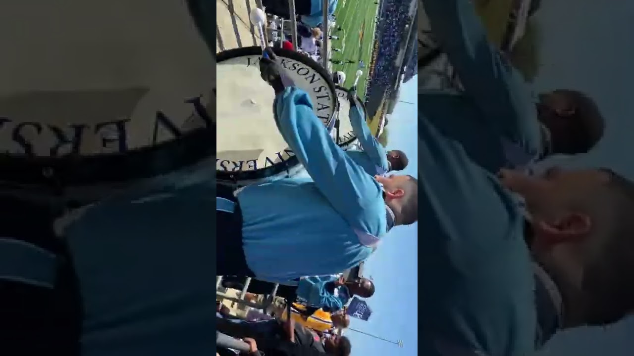 Get ready jsu (bass drum view )