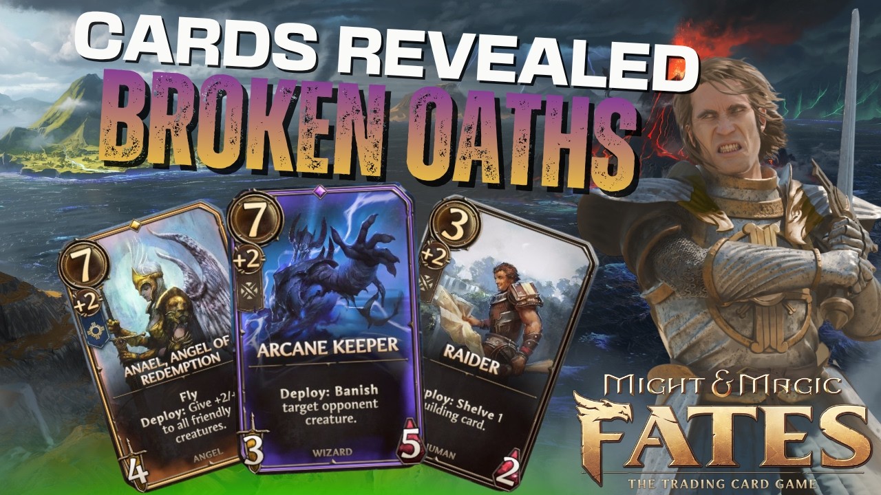 В дополнении к коллекционной карточной игре Might and Magic Fates TCG появились новые карты BROKE...