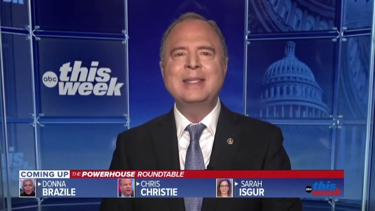 Schiff Tells Trump to Get Off Golf Course, Accept Compromise to End Shutdown on ABC's This Week