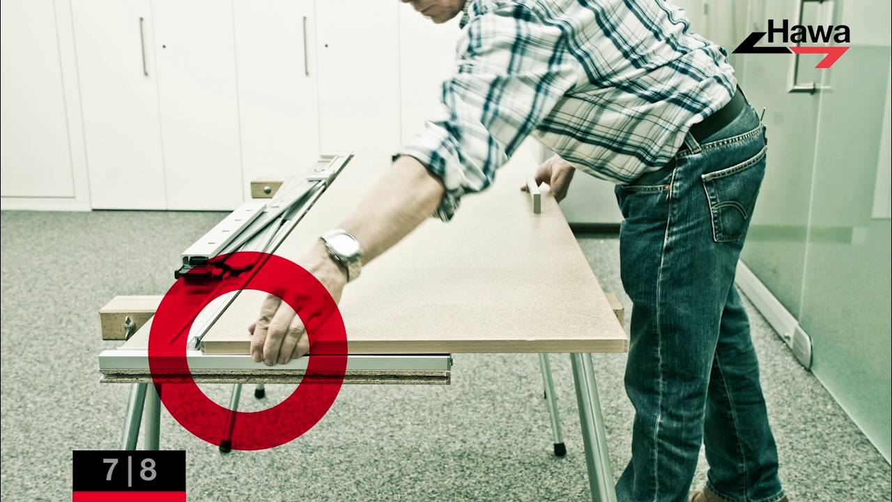 Montaż HAWA Folding Concepta-