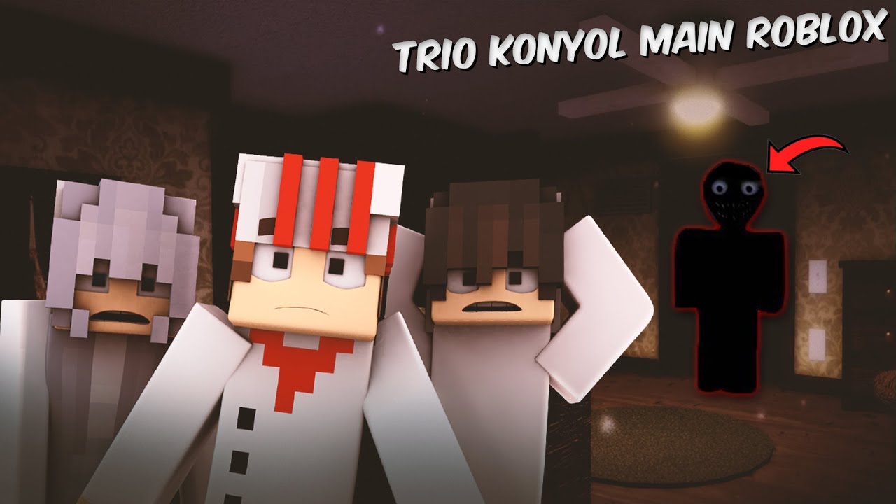 FULL NGAKAK SAMBIL KETAKUTAN DI GAME HORROR ROBLOX WKWKWK!!