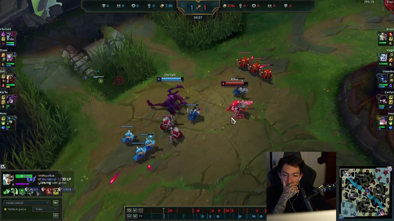 Riven player - YA ESTAMOS EN D3 - ROAD TO MASTER
