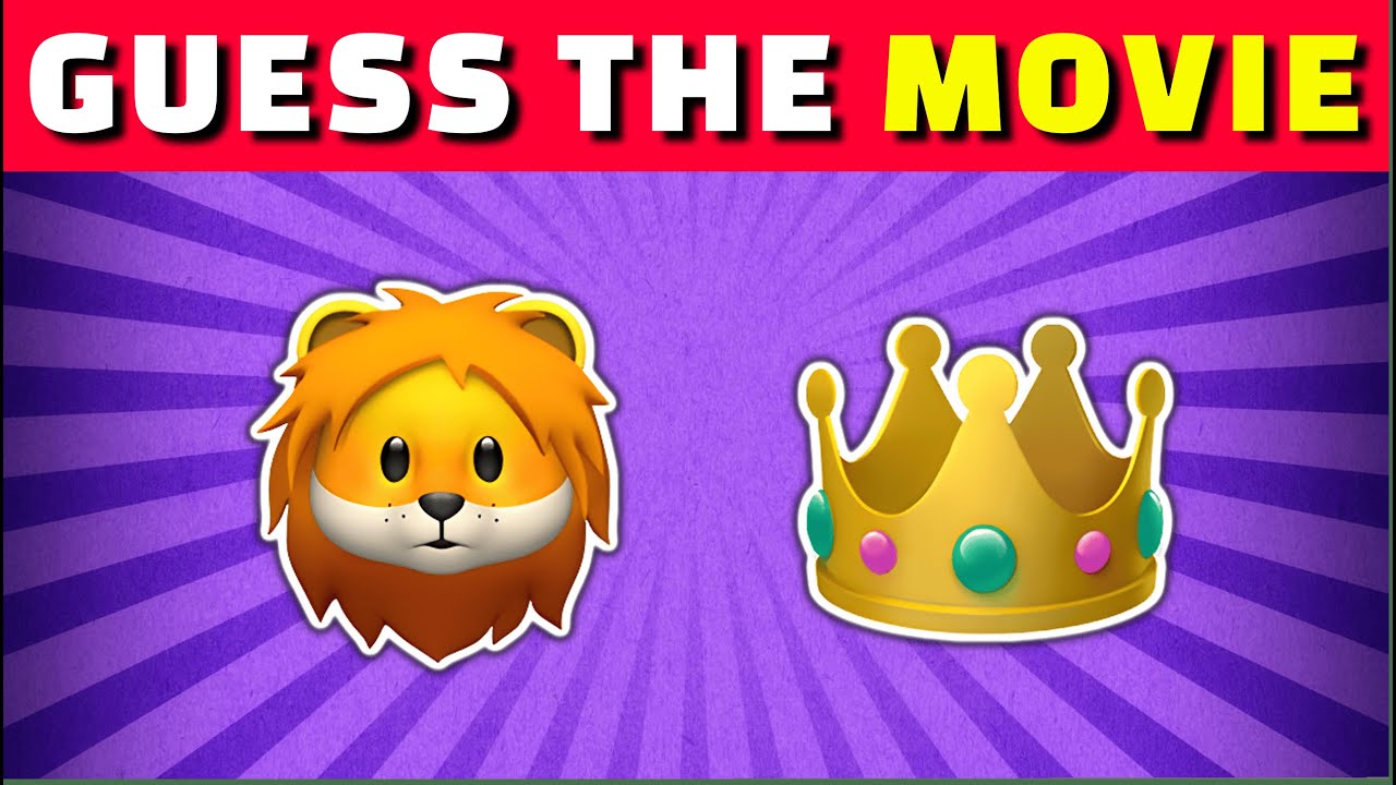 Guess The Movie by Emoji 🤔🎬 | 30 quiz challenges