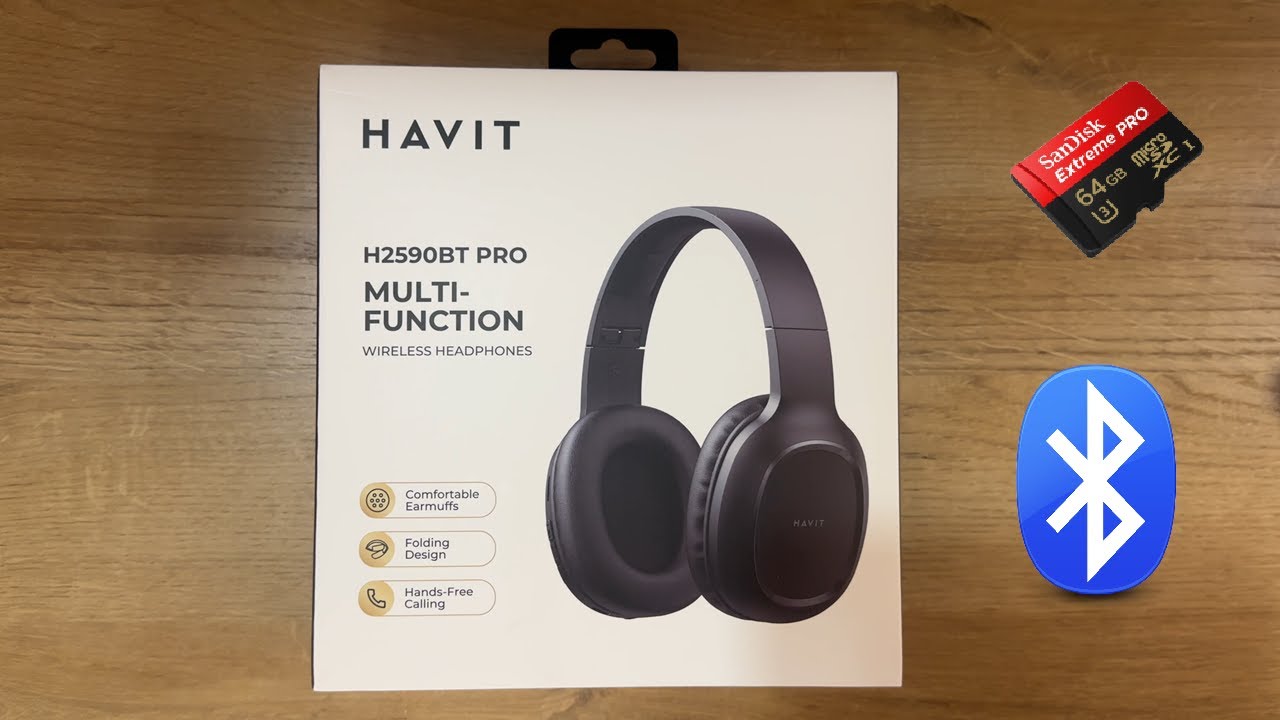 HAVİT H2590BT PRO KABLOSUZ KULAKLIK İNCELEME VE KUTU A&Ccedil;ILIMI