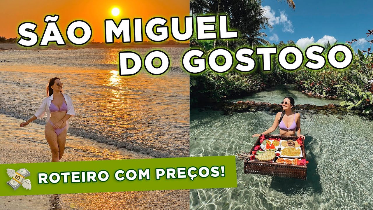 O QUE FAZER em S&Atilde;O MIGUEL DO GOSTOSO em 3 DIAS - onde comer, se hospedar e passeios!