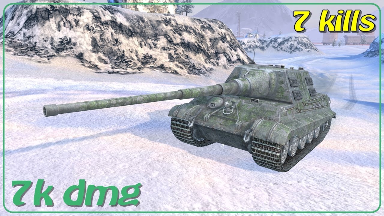 Jagdtiger • 7 frags • 7k dmg • WoT Blitz