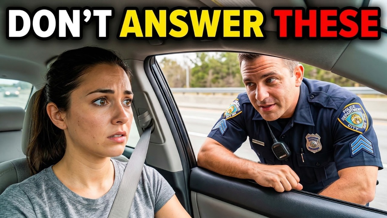 10 SNEAKY Questions Cops Ask That Destroy Your Legal Defense Later