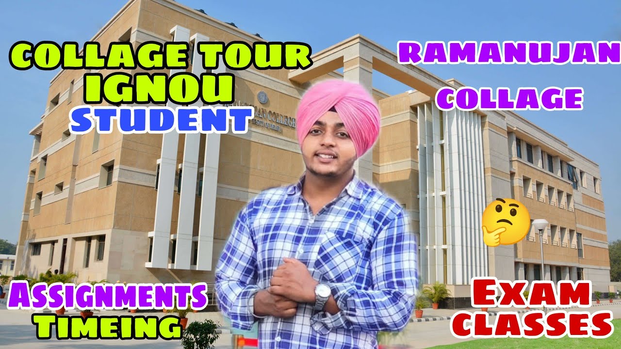 Ramanujan college IGNOU students july2025 classes,Accsiments,Timing,Last date,exam ? 🤔
