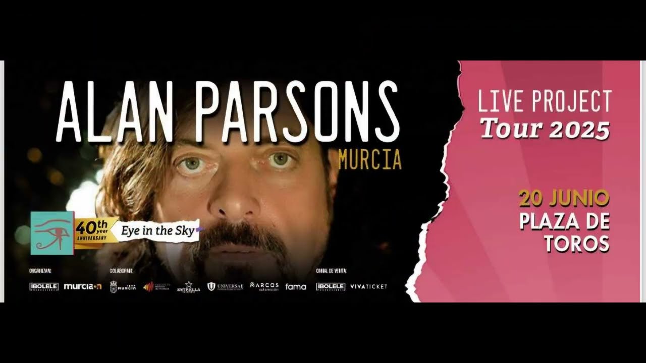 Alan Parsons Live Project Live 2025 In Spain . Full Show Murcia