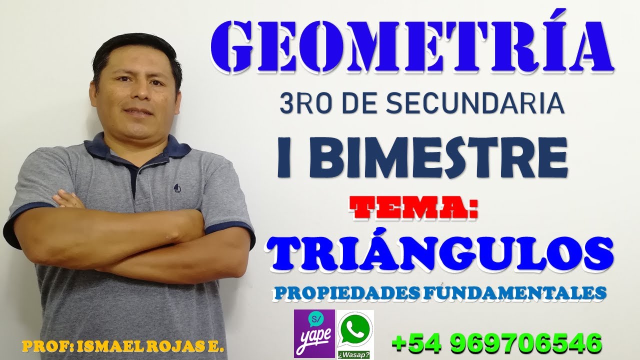 TRIÁNGULO - 3RO DE SECUNDARIA - PAMER