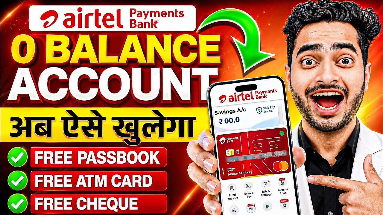 Airtel Payment Bank Account Open 2026 | Airtel Payment Bank Account Kaise Khole |Airtel Payment Bank