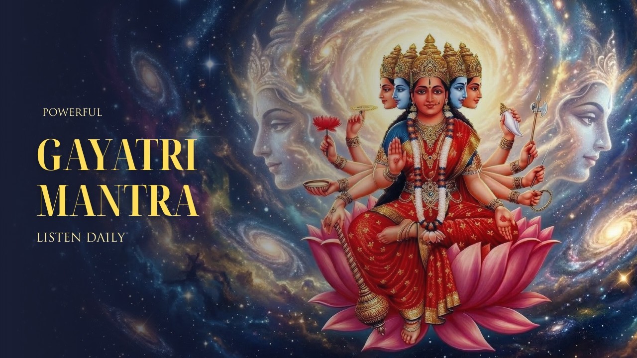 Gayatri Mantra | Om Bhur Bhuvah Swaha | Most Powerful Vedic Mantra