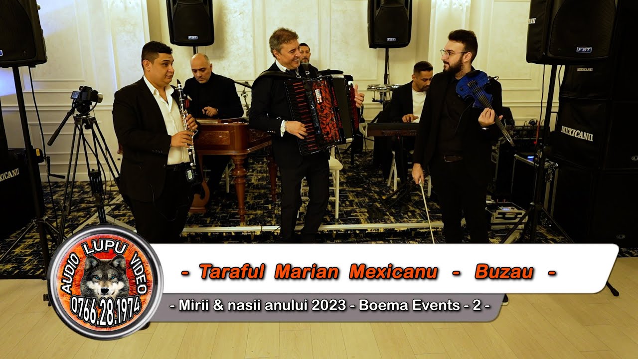 Taraful Marian Mexicanu - 2 - Mirii & nasii anului 2023 - Boema Events Buzau