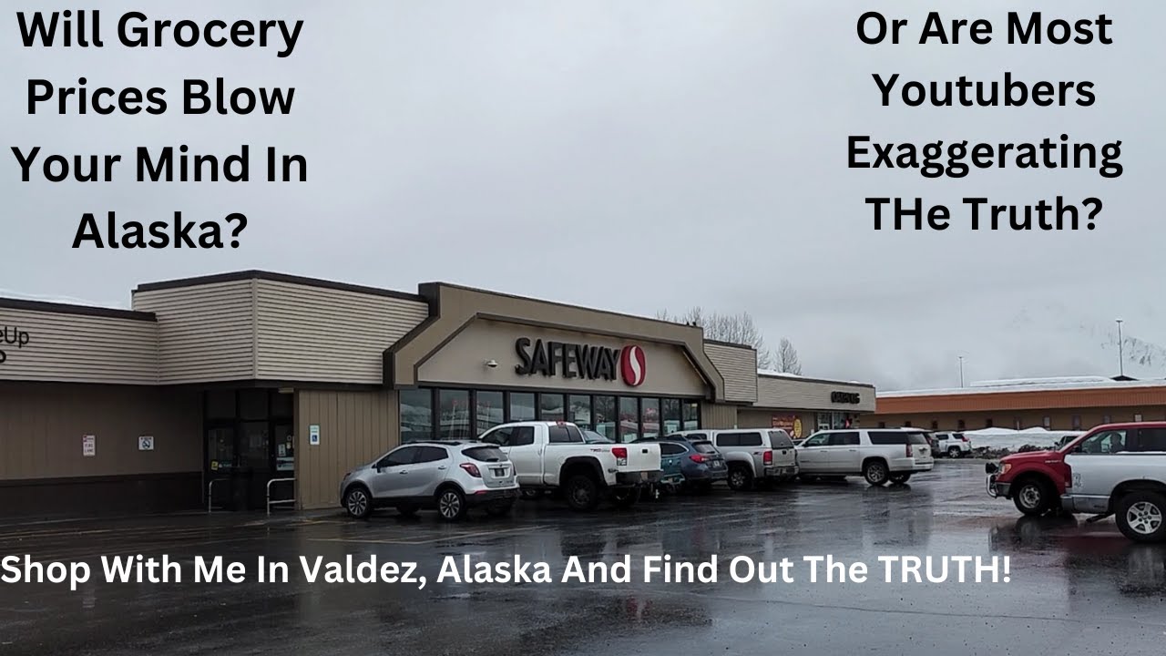 Current Grocery Prices in Alaska - Spend the Day with me in Valdez