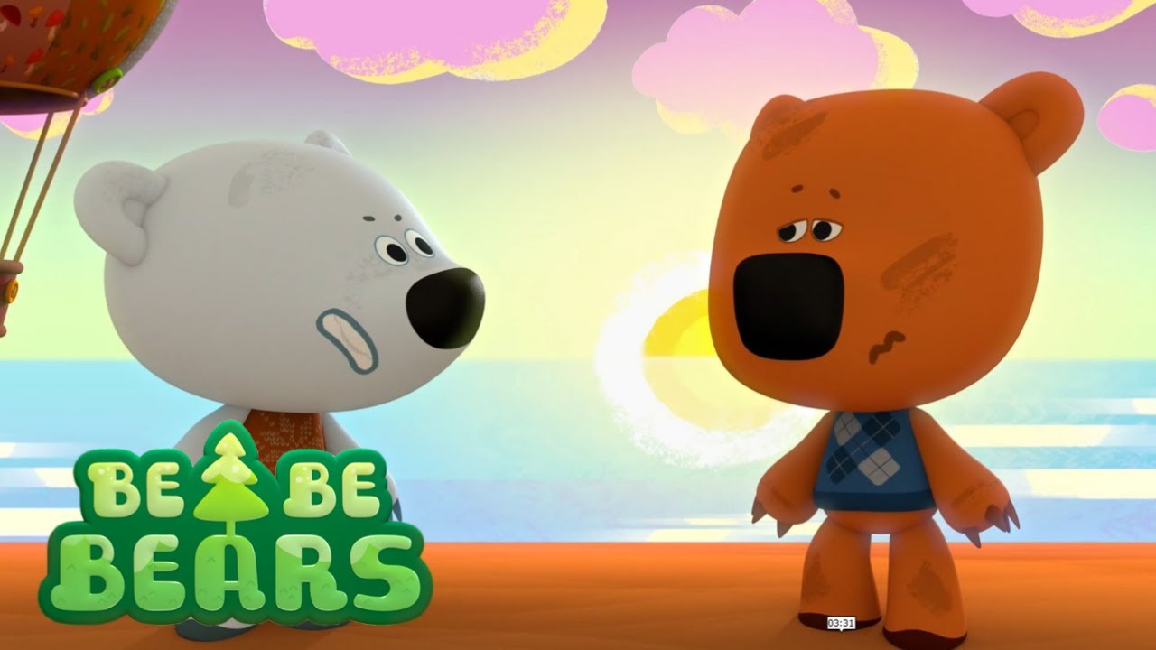 BE-BE-BEARS 🐻 Bjorn and Bucky 🦊 Journey -  Episode 4 🐥 Funny Cartoons For Kids