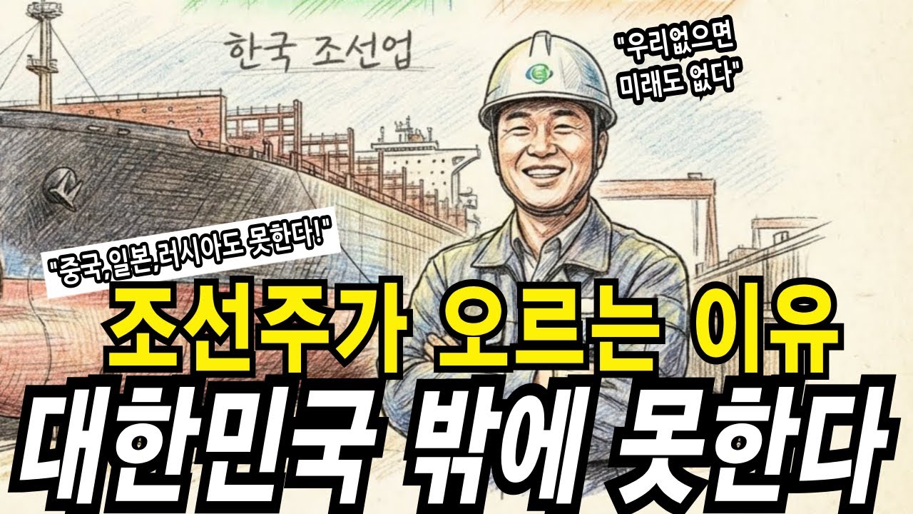 러시아도 중국도 못하는 걸 한국만 하고 있습니다, 전세계 줄선다, 해상 원점 독점한다