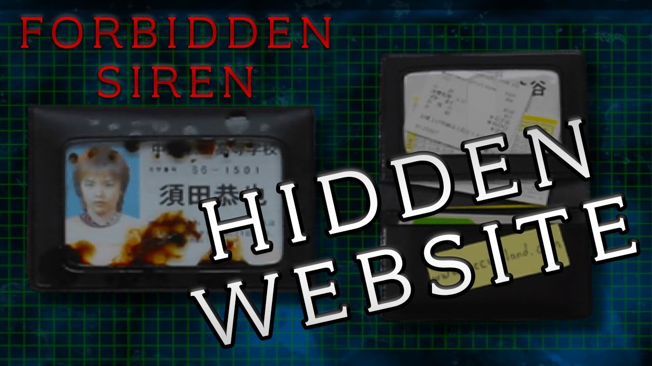 The Secret Hidden Website in Forbidden Siren