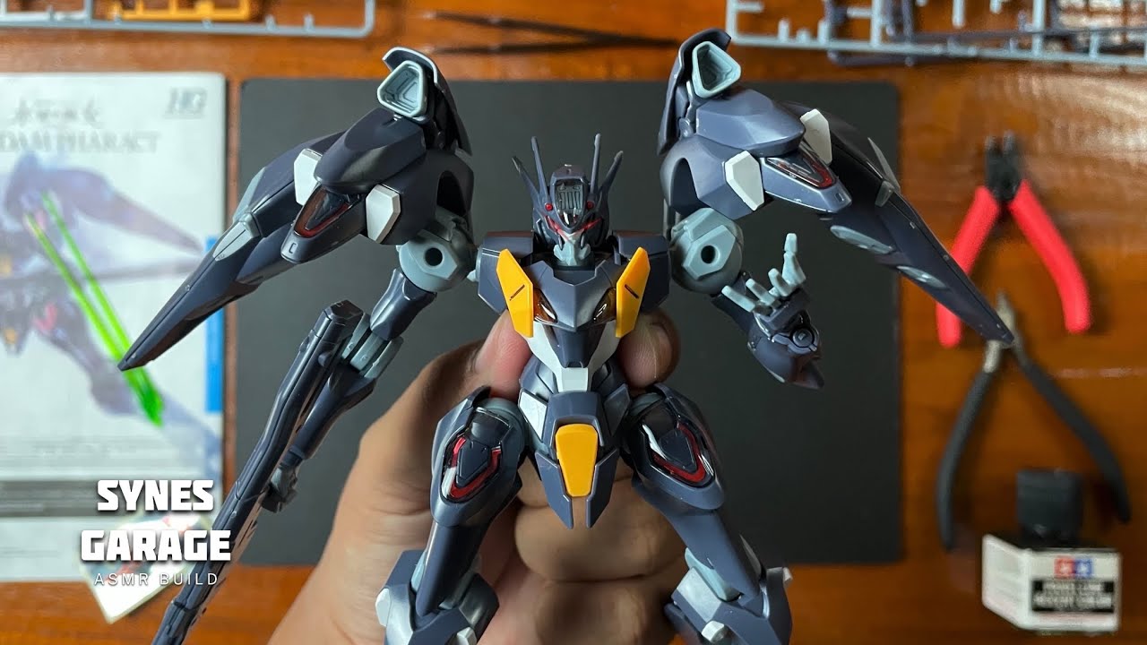 Gundam Pharact HG 1/144 | ASMR BUILD | The Witch From Mercury
