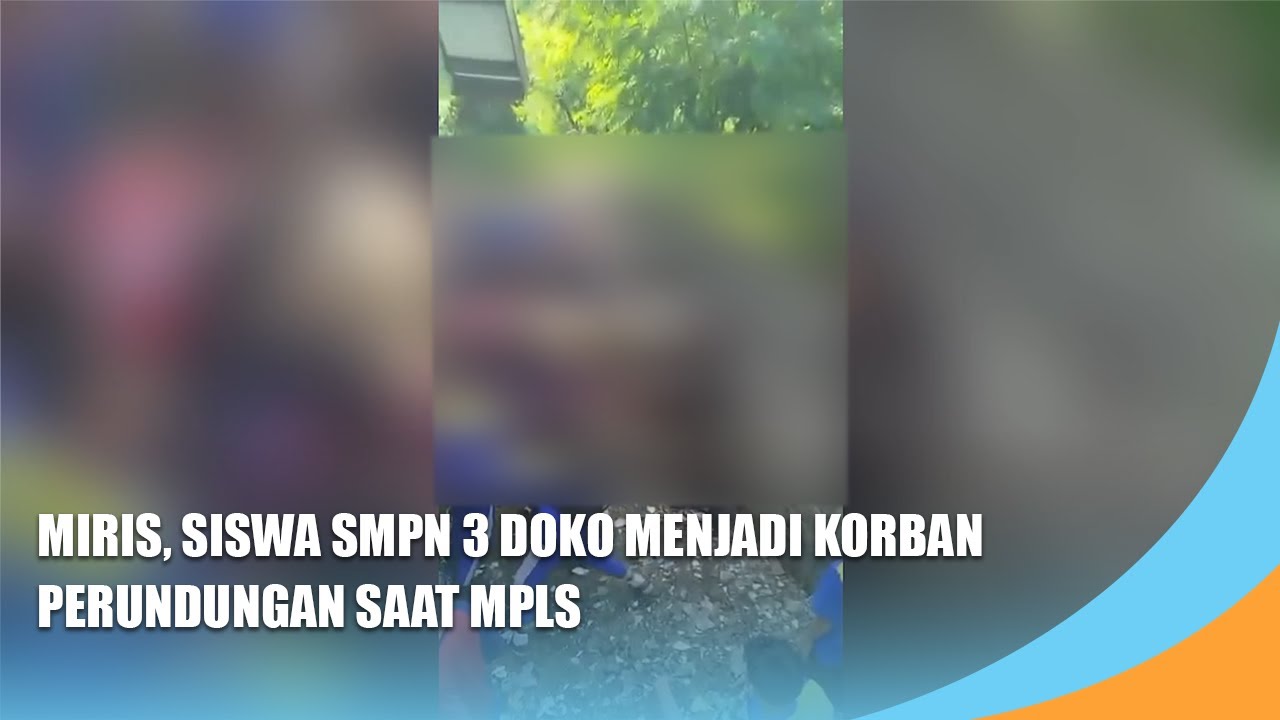 BLITAR | Miris, Siswa SMPN 3 Doko Menjadi Korban Perundungan Saat MPLS