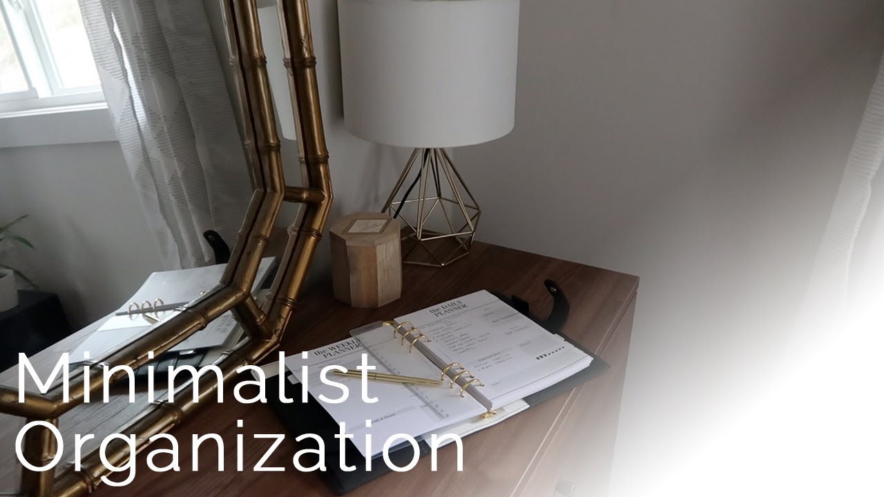 Minimalist Organization: The PERFECT Planner