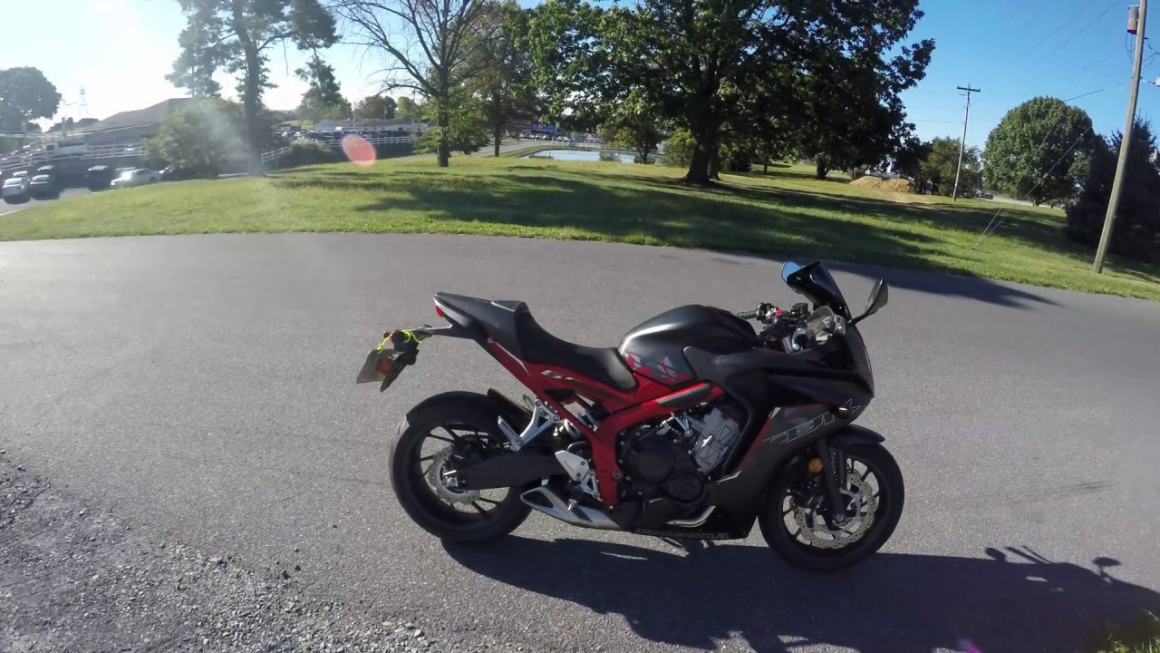 2016 Honda CBR 650F Test Drive Review