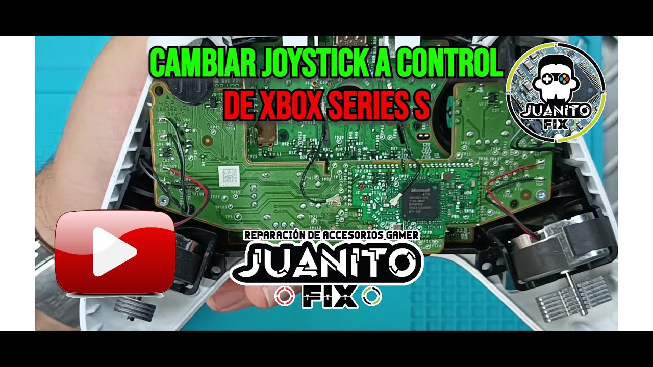 Cambiar Joystick a control de Xbox Series S / Change Joystick to Xbox Series S control