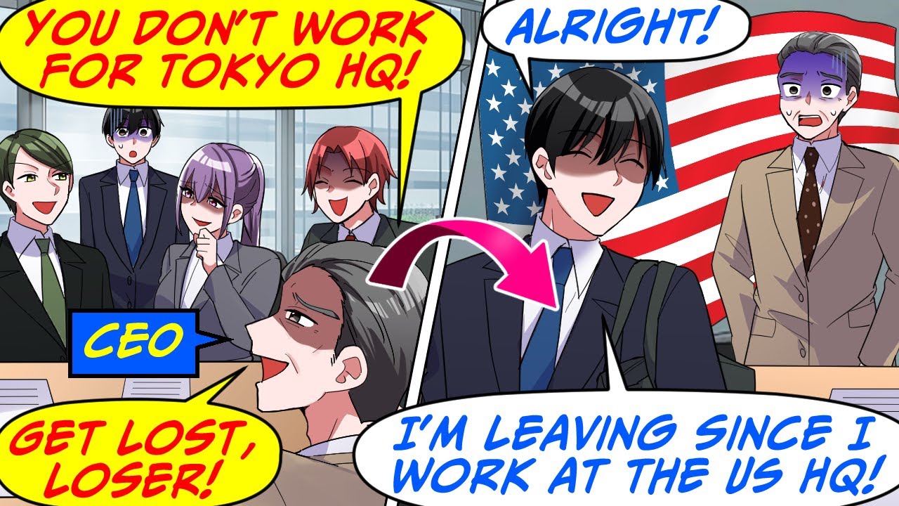 I Showed Up at Tokyo HQ for the Company Contest But My Seat Was Gone! So, I...[RomCom Manga Dub]
