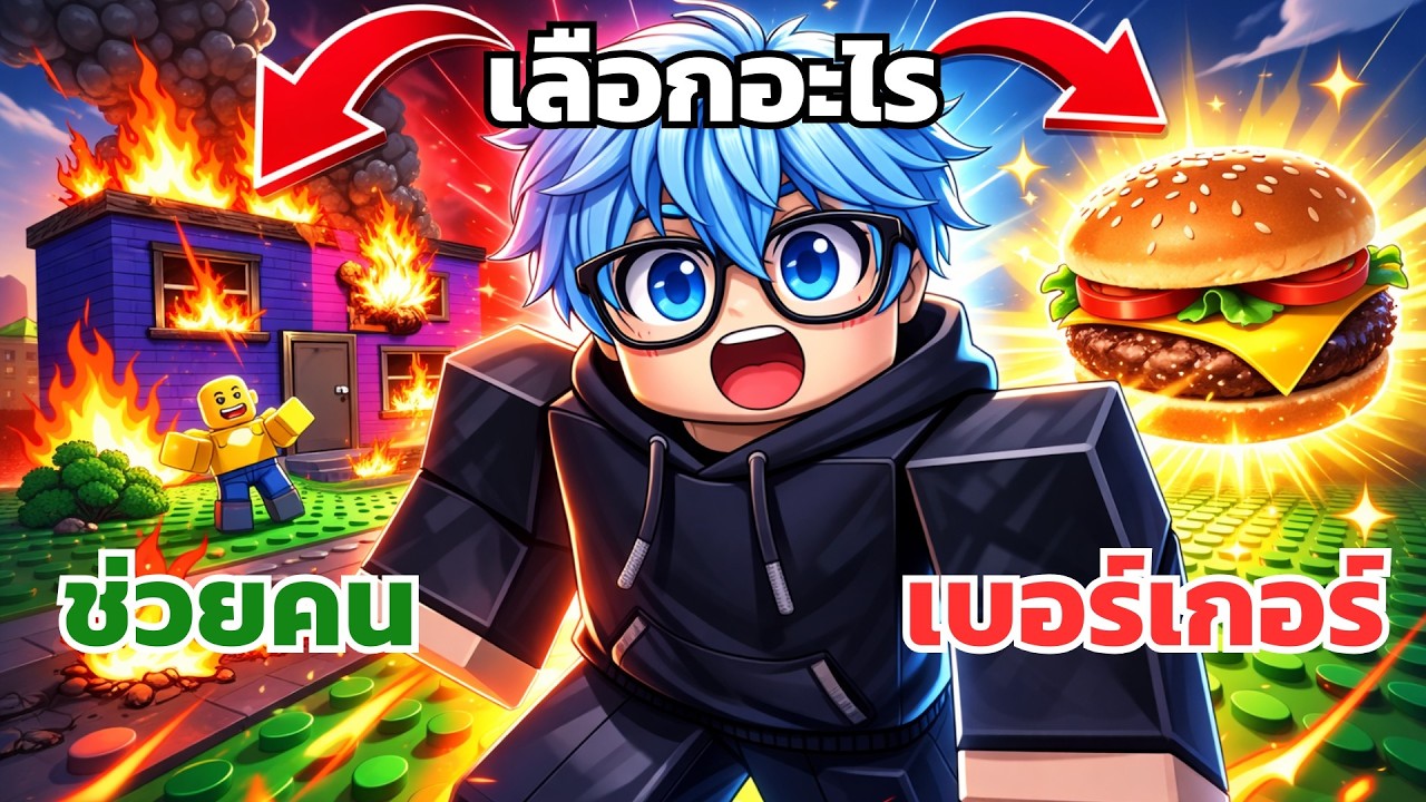 คุณจะเลือกอะไร....และมันจะเกิดขึ้นทันที 😈 [Roblox]