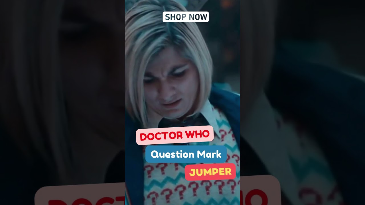 Official Seventh Doctor Jumper - Question Mark Tank Top