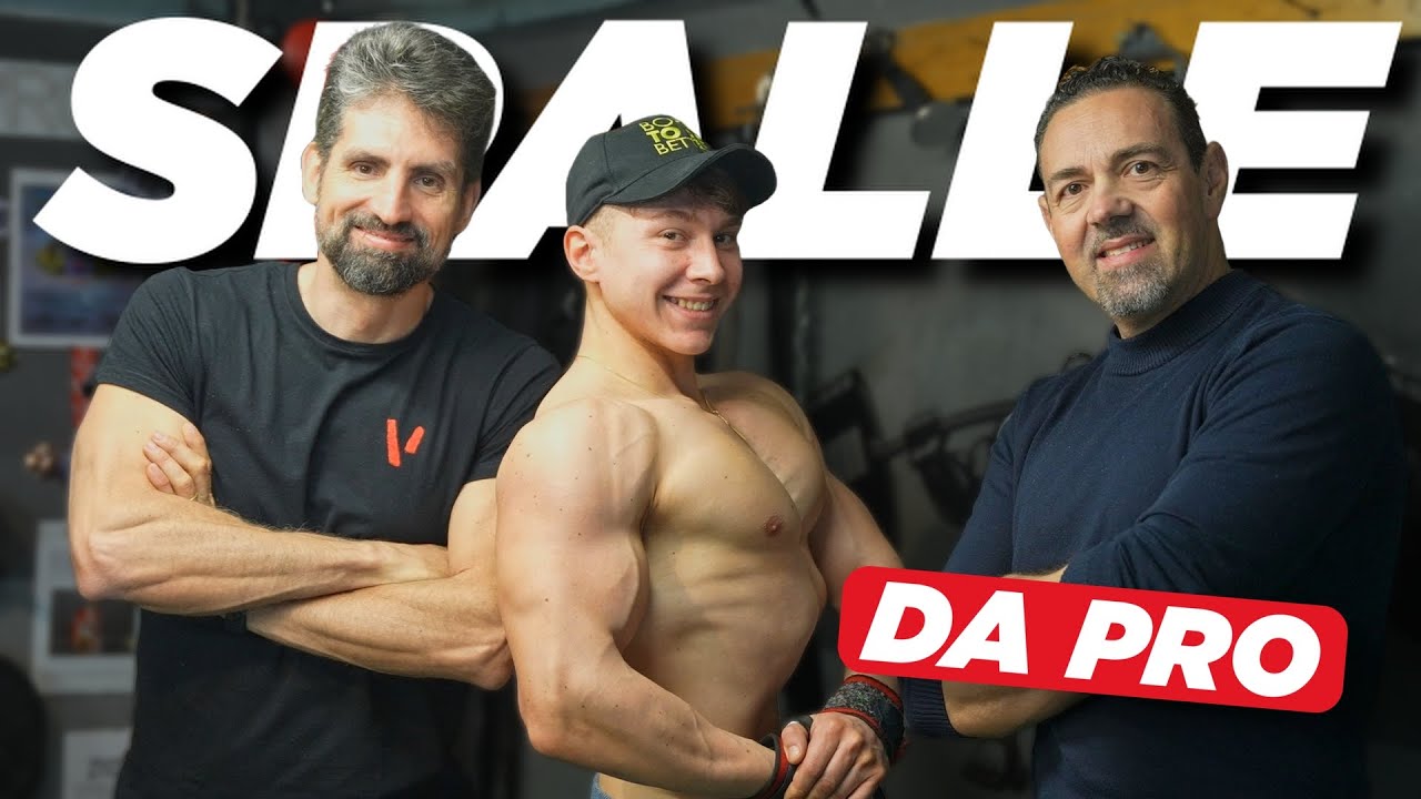 Allenamento spalle con un PRO | Perchè SEMPLICE è EFFICACE