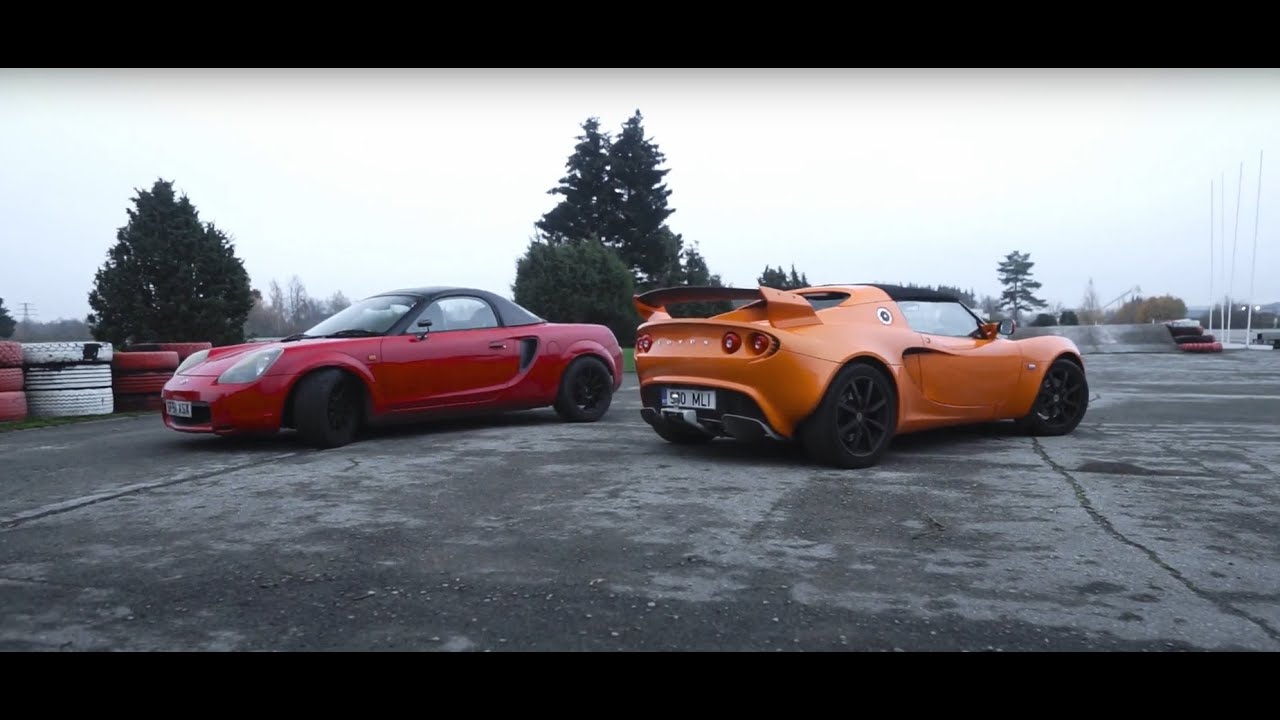 Lotus Elise S2 vs Toyota MR2 Spyder [ENG subtitles] - kas 