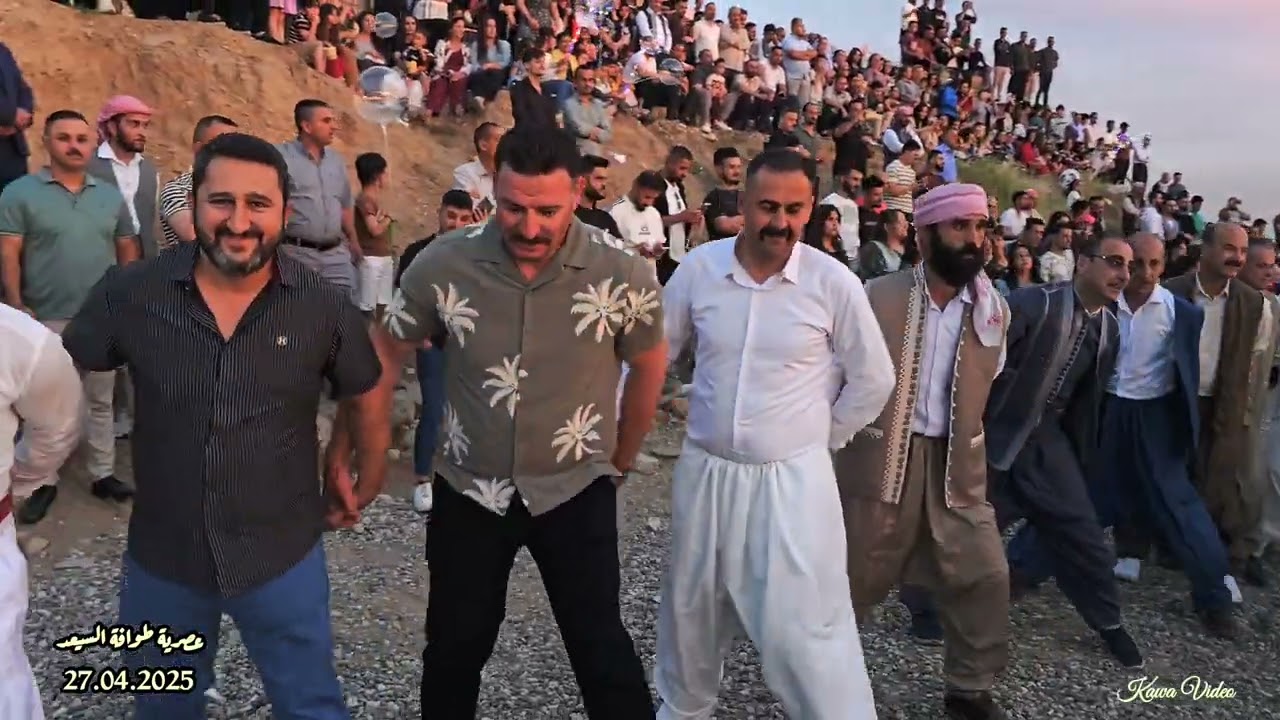 عصرية طوافة السيعد بتاريخ 27/04/2025 فقرة الصولتكي بحزاني و بعشيقة / الايزيديين